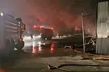 Egg Company Set Ablaze