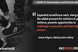 Challenging E-Carceration in the Future: Normalization, Geofencing and Defunding Police