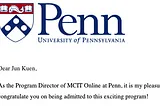 How I got into University of Pennsylvania’s online Master of Computer and Information Technology…