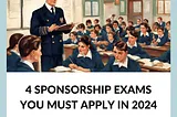 Sponsorship exam to join Merchant navy