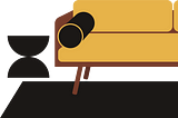 Illustration of a sofa