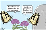 Butterflies discuss breath in a graveyard.