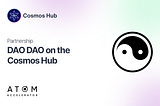 Partnership: DAO DAO on the Cosmos Hub