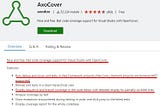 What is AxoCover？