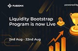FusionX Finance: Launch of Liquidity Bootstrap Program on Mantle Network
