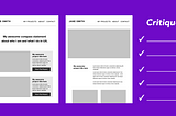 How to critique your own UX Portfolio