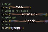 Do you think you know the best way to print in Python?