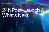 24h Post-Launch & What’s Next