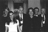 John Nash with Charles Holt and others at Tampa, Florida, 2001