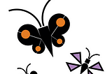 Butterfly illustration.