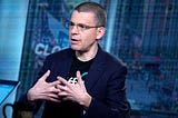 PayPal co-founder and Affirm CEO Max Levchin makes a gesture while speaking on the show “Closing the Bell.”