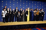 The cast and crew of ‘Game of Thrones’ at the 70th Emmy Awards.