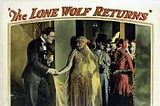 Lobby card for the American mystery film “The Lone Wolf Returns”, 1926