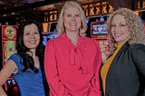 Women Of The C-Suite: Jamie Brown, Jane Nguyen and Jess Chambers Of Hollywood Casino at Charles…