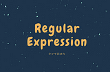 處理文字的利器‑正規表達式（Regular Expression）
