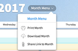 Step up your monthly planning game with these 5 awesome new month calendar improvements!