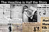 Headlines: Half the Story