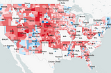 This Handy Map Shows Just How Divided We Really Are