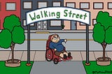 Walking Streets Discriminate Against Lazy People