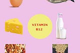 Sources of vitamin B12| Food rich in vitamin B12