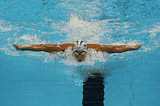 Michael Phelps Visualized Success