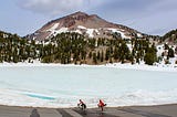 Pedaling Through Fire and Ice: Bikepacking Lassen Volcanic National Park on opening day