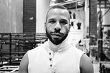 Daniel James Belnavis pictured backstage at the Kennedy Center for the Performing Arts during a performance of Hamilton: An American Musical