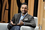 Founder/CEO of Social Capital, Chamath Palihapitiya, speaks onstage during “The State of the Valley: Where’s the Juice?” at t