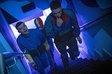 Móglaí Bap, Mo Chara, and DJ Próvai in Kneecap | Credit: Sony Pictures Classics
