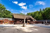 Beyond the main gate, you’ll come across Oyamazumi Shrine’s main hall. The shrine is dedicated to Oyamazumi-no-Okami. For centuries, samurai and military commanders have come here to pray to the god of mountains for victory in battle.