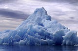 A photo of an Iceberg