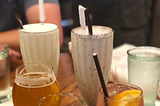 A flight of drinks for people ages nineteen to sixty-nine.