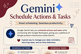 How to Schedule Actions & Tasks in Gemini