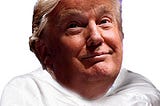 Trump in a straightjacket