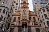 St. Francis of Assisi campus on W 31st Street, NYC. Source: St. Francis of Assisi Church