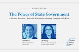 Talking About The Power of State Government