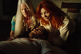 Vera and Sara tend to William