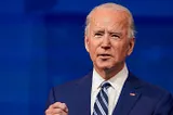 President-elect Joe Biden speaks at The Queen theater in Wilmington, Del., Wednesday, Dec. 9, 2020.