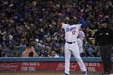 Braves’ pitching, finished off by Jansen, snaps Dodgers’ win streak at seven