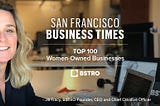 BSTRO named Top 100 Women-Owned Business