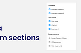 Figma custom sections, the new way to organize your Figma file browser