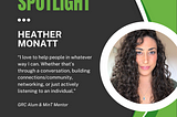 Alumni Spotlight: Heather Monatt gives back as a mentor with Mentors in Tech