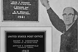 Party politics plagued Monmouth’s postal plaque