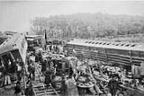 Early railroads brought progress, but also terror and destruction
