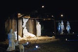 Entire community pitched in for Monmouth’s first nativity