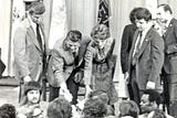 Reagan’s 1976 Monmouth visit mixed nostalgia with politics