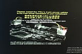 H81 Motherboard : Please install the PSU’s 4-pin power cables