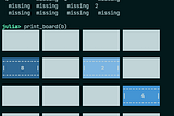 Make a command-line game with Julia
