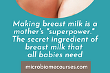 Making breast milk is a mother’s “superpower” - The secret ingredient of breast milk that all…