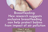 Breastfeeding: New research suggests exclusive breastfeeding could help protect babies from impact…